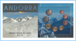 Andorra 2014 Cartera Oficial Euros € - Sonstige & Ohne Zuordnung