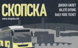 One-day Ticket > Bus - Skopje,Macedonia - Europe