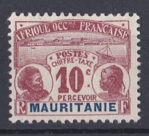 Mauritanie  Taxe  1906  Y&T  N ° 10  Neuf  Sans Gomme - Ongebruikt