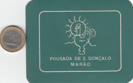 ETIQUETA - STICKER - LUGGAGE LABEL PORTUGAL HOTEL POUSADA DE S. GONÇALO EN MARAO - Hotel Labels