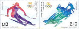 665938 MNH LIECHTENSTEIN 2022 24 JUEGOS OLÍMPICOS DE INVIERNO - BEIJING 2022 - Unused Stamps