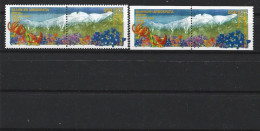1999 GRECE 1993-94+ 95-96** Europa, Parcs Naturels, Fleurs - Unused Stamps