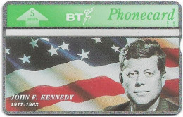 UK - BT - L&G - BTO-036 - J. F. Kennedy - 305K - 5U, 1993, 6.000ex, Mint - BT Overseas Issues