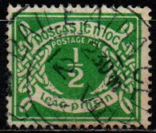 Irland Eire 1925 - Portomarke Mi.Nr. 1 - Gestempelt Used - Strafport