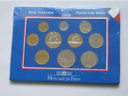 Coffret Serie FLEURS DE COINS 1999 Abeille   **** EN ACHAT IMMEDIAT   **** - BU, BE & Muntencassettes