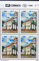C 2961 Brazil Stamp Monastery Of Sao Bento Sorocaba Church Religion 2010 Block Of 4 Vignette Correios - Ongebruikt
