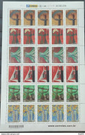 C 2955 Brazil Stamp Brasilia Dream And Reality Architecture 2010 Sheet - Neufs