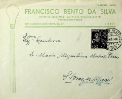 Portugal 1944 Carimbo Comemorativo Exposição Filatélica - Poststempel (Marcophilie)