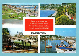 CP Angleterre - Paignton - Beautiful Glorioous Devon - Multivues - Paignton