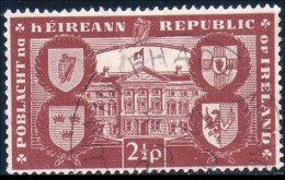 510 Ireland Eire 2 1/2p Leinster House Dublin (IRL-21) - Oblitérés