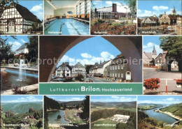 72303788 Brilon Marktplatz Jugendherberge Waldschwimmbad Anlagen Brilon - Brilon