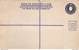 GIBILTERRA, GIBRALTAR, REGISTERED LETTER Queen Elizabeth 1sh. NUOVA/NEW - Autres & Non Classés