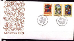 Australia 1989 Christmas APM21750 First Day Cover - Covers & Documents