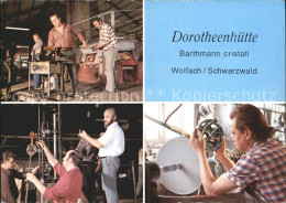 72296789 Wolfach Barthmann Cristall Dorotheenhuette Glasmacher Glasschleifer Han - Wolfach