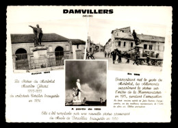 55 - DAMVILLERS - STATUE DU MARECHAL MAURICE GERARD DETRUITE EN 1915 PAR LES ALLEMANDS - REINSTALLEE EN 1950 - Damvillers
