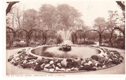 ROYAUME-UNI ANGLETERRE LANCASHIRE LIVERPOOL THE OLD ENGLISH GARDEN GREENBANK PARK - Liverpool