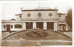 Southsea Floral Clock Pavilion Tea House Damaged - Southsea