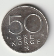 NORGE 1976: 50 Öre, KM 418 - Norvège