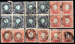 2673. RUSSIA 1915-1917 5 & 10 R.LOT. GOOD CONDITION. - Gebruikt