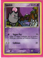 Carte Pokemon 2007 Ex Gardien De Cristal 62/100 Spoink 50pv Bon Etat - Ex