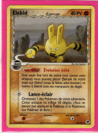 Carte Pokemon 2007 Ex Ile Des Dragons 48/101 Elekid 40pv Bon Etat - Ex