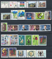 Liechtenstein Lot 27 Tp Obl (FU) Année 2002 - Années Complètes