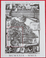 80 Years Of Vatican City 2009 Mi 1636 Block 32 Yv BF 34 POSTFRIS / MNH / **  VATICANO VATICAN VATICAAN - Unused Stamps