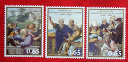 Raphael Art Painting Painter 2009 Mi 1648-1650 Yv 1501-1503 POSTFRIS / MNH / **  VATICANO VATICAN VATICAAN - Unused Stamps