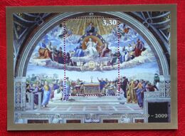 Raffaello - La Disputa Del Sacramento 2009 Mi 1651 Block 33 Yv BF 35 POSTFRIS / MNH / **  VATICANO VATICAN VATICAAN - Unused Stamps