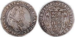 1/2 Reichstaler 1625 HS, Clausthal. Brb. N.r./Wappen. 14,33 G. Sehr Schön, Min. Schrötlingsfehler Am Rand. Welter 930. - Gold Coins