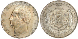 Doppeltaler 1844. Gutes Vorzüglich. Jaeger 41. Thun 196. AKS 100. - Gold Coins