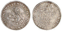 Reichstaler 1547 Mzz. Eichel, Annaberg. 28,77 G. Sehr Schön/vorzüglich, Rs. Kratzer, Selten. Schnee 680. Davenport. 9786 - Goldmünzen