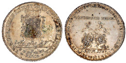 Konventionstaler 1767, Wertheim. Auf Die Vermählung Seines Sohnes, Des Erbgrafen Georg August Wilhelm Mit Elisabeth Char - Pièces De Monnaie D'or