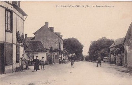 LES AIX D ANGILLON                     ROUTE DE SANCERRE - Les Aix-d'Angillon