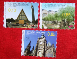 Journeys Of Pope Benedict XVI 2010 Mi 1683-1685 Yv 1540-1542 POSTFRIS / MNH / **  VATICANO VATICAN VATICAAN - Unused Stamps