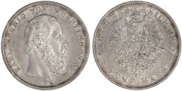 5 Mark 1875 F. Gutes Vorzüglich. Jaeger 173. - Sonstige & Ohne Zuordnung