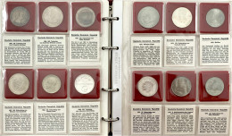 Die Ersten 56 Gedenkmünzen Ab 1966. Dabei 27 Silbermünzen Mit Schinkel, Leibniz, Humboldt, Etc. Das 5 Markstück 1969 Ist - Sonstige & Ohne Zuordnung