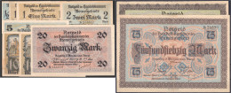 10 Notgeldscheine Der Handelskammer, 22.2.1922. 1/2, 2x 1, 2, 5, 2x 10, 20, 50 Und 75 Mark. I - IV+ Grabowski. Mem- 1 Bi - Sonstige & Ohne Zuordnung