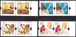 2024- Tunisie- 3éme émission -Métiers De L'artisanat Tunisien -  Série Compléte  En Paire 8V -  MNH****** - Textile