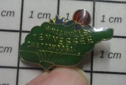 SP15 Pin's Pins / Beau Et Rare / MONTGOLFIErES / ETAT DES USA TENNESSEE NASHVILLE CHATTANOOGA De Montélimar ! - Airships