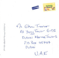 IRELAND - 2024, STAMP COVER TO DUBAI. - Lettres & Documents