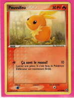 Carte Pokemon 2007 Ex Gardien Du Pouvoir 67/108 Poussifeu 50pv Bon Etat - Ex