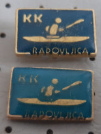 Rowing  Kayak Canue KK Radovljica Slovenia Pins - Rudersport