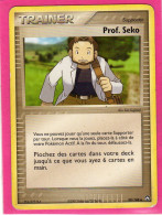 Carte Pokemon 2007 Ex Gardien Du Pouvoir 80/108 Prof Seko Bon Etat - Ex