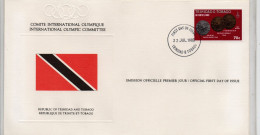 Trinité Et Tobago Jeux Olympiques De Moscou  1980 FDC - Trinité & Tobago (1962-...)