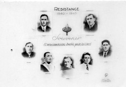 Syndicat CGT Résistance Politique Guerre 1940-1945 Camarades Fusillés - Vakbonden