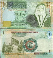 Jordan 1 Dinar. 2011 Unc. Banknote Cat# P.34f - Jordan