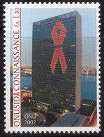 United Nations UN Geneva Serie 1v 2002 HIV Awareness MNH - Ungebraucht