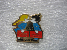 Pin's L'ébé à GRAY, Ecoles Marie Curie Edmond Bour - Administrations