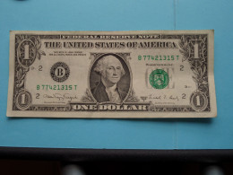 1 $ U.S. One Dollar - Federal Reserve Note ( See SCANS For Detail ) ! - Federal Reserve Notes (1928-...)